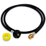 Propane Link 7FT Propane Hose Extension - Propane Tank Extension Hose for Weber/Coleman/Blackstone Grill Smoker Camping Stove & Larger Propane Tank, Mr Buddy Heater Adapter Hose with Plumber Tape - Grill Parts America