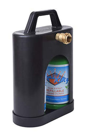 Flame King YSN1LBPB ProBoost Dual 1LB Propane Tank Carrier QCC Outlet, Black - Grill Parts America