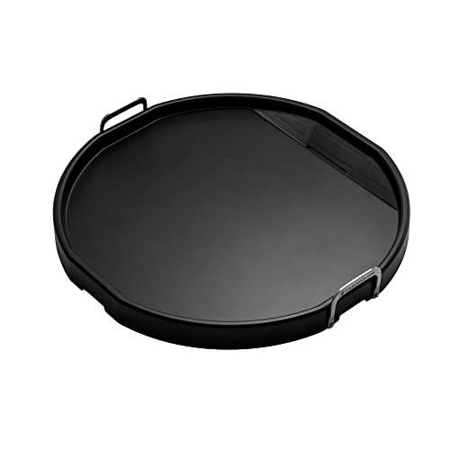 Kamado Joe KJ15094522 Karbon Steel Griddle for Classic Joe Grills, Black - Grill Parts America