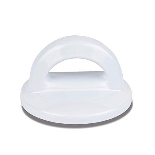Universal Pot Lid Replacement White Knobs Pan Lid Holding Handles (1 Pack) - Kitchen Parts America
