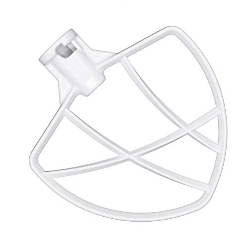 Coated Flat Beater for KitchenAid 6 quart Bowl-Lift Stand Mixer - Efficient Metal Mixing Attachments for Kitchenaid, for Baking - Pastry, Pasta Dough, Mixing Accessory - Kitchen Parts America
