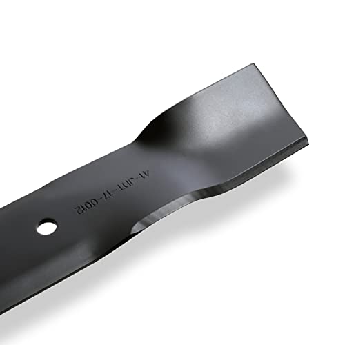 Terre Products, 3 Pack Hi Lift Lawn Mower Blades, 48 Inch Cut, Compatible with John Deere Decks L120, L130, L2048, L2548, 1948, 2048, 2148, Scotts L2048, Replacement for GX20250, GY20568 - Grill Parts America