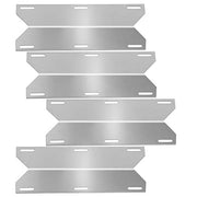 Folocy BBQ Gas Grill Replacement Parts, Stainless Steel Heat Plate Shield Heat Tent Burner Cover Kit for Jenn-Air 720-0062, Members Mark 720-0586A, Nexgrill 720-0063, Costco Kirland, 17 3/4" X 6 3/8" - Grill Parts America