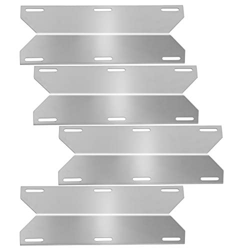 Folocy BBQ Gas Grill Replacement Parts, Stainless Steel Heat Plate Shield Heat Tent Burner Cover Kit for Jenn-Air 720-0062, Members Mark 720-0586A, Nexgrill 720-0063, Costco Kirland, 17 3/4" X 6 3/8" - Grill Parts America