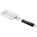 BBQ Barbecue Tools Sausage Barbecue Sausage Barbecue Net Stainless Steel Barbecue Net Outdoor Barbecue Rack Barbecue Clip Charbroil Grill C46g3d Parts (Silver, 57x14x4cm) - Grill Parts America