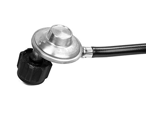 DOZYANT Weber 7503 21" Hose and Regulator with 1/8" NPT Male Thread with QCC1 Connection Replacement for Weber Spirit 500 & 700, Genesis 1000-5000, and Platinum I & II Gas Grills - Grill Parts America