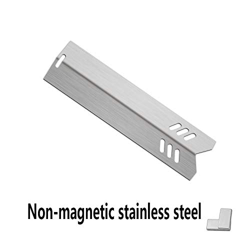 Kalomo 15 Inch Grill Heat Plates Shield Burner Covers Flame Guards, BBQ Gas Grill Replacement Parts for Dyna-Glo DGF493BNP DGF510SBP, Backyard GBC1460W BY13-101-001-13, Uniflame GBC1059WB, BHG Model - Grill Parts America