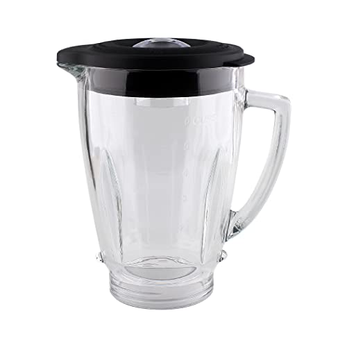 joyparts Joyparts Replacement Parts Glass Jar with lid, Compatible with Oster Pro 1200 Blender, Clear - Kitchen Parts America