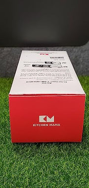 Kitchen Mama Auto Electric Can Opener: Open Your Cans with A Simple Push of Button - Automatic, Hands Free, Smooth Edge, Food-Safe, Battery Operated, YES YOU CAN (Red) - Grill Parts America