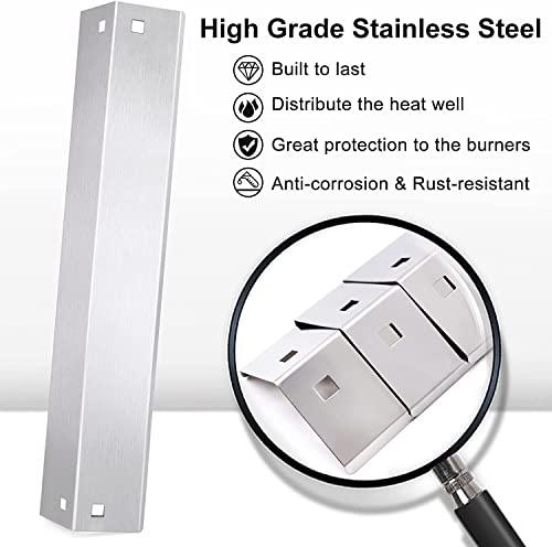Criditpid Grill Replacement Parts for Chargriller 5050, 5650, 3001, 3030, 5072, 3008, 4000, 5252, 5050 Grill Models, Stainless Steel Heat Plates, Burner Tubes, Hanger Brackets for Chargriller. - Grill Parts America