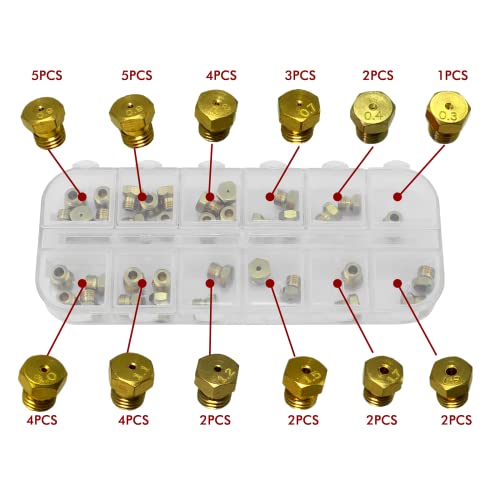 Gas Stove Orifice Size Chart MEANHDAG Grill LP Gas Conversion Kit For