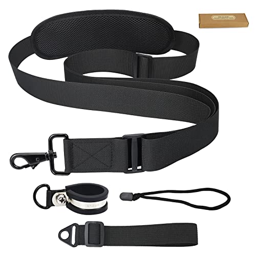 TIANAO Long Trimmer Strap, Reliable Shoulder Strap, Weed Eater Strap That Can Ease Your Work, Compatible with Leaf Blower/String Trimmers/Hedge Trimmer/Multi Head System/Blower. - Grill Parts America
