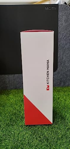 Kitchen Mama Auto Electric Can Opener: Open Your Cans with A Simple Push of Button - Automatic, Hands Free, Smooth Edge, Food-Safe, Battery Operated, YES YOU CAN (Red) - Grill Parts America