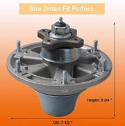 Podoy TCA17517 Deck Spindle Assembly for Compatible with John Deere ZTrak Stens TCA20639 TCA24880 285-251 - Grill Parts America