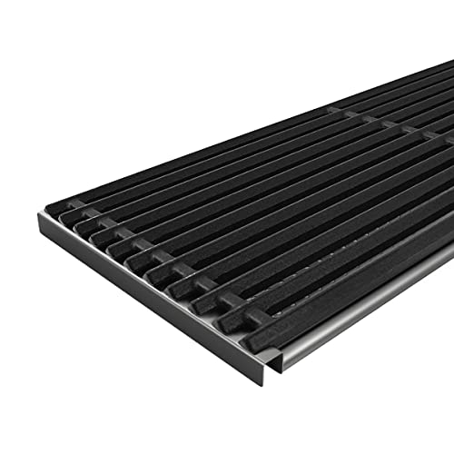 DcYourHome Stainless Steel Grill Emitter Plates Replacement Parts for Charbroil 463242716, 463257520, 466242715, 466242815, 463242715, 463276016, 463255020, 466242716, G533-2200-W1, G533-0009-W1A,3PCS - Grill Parts America