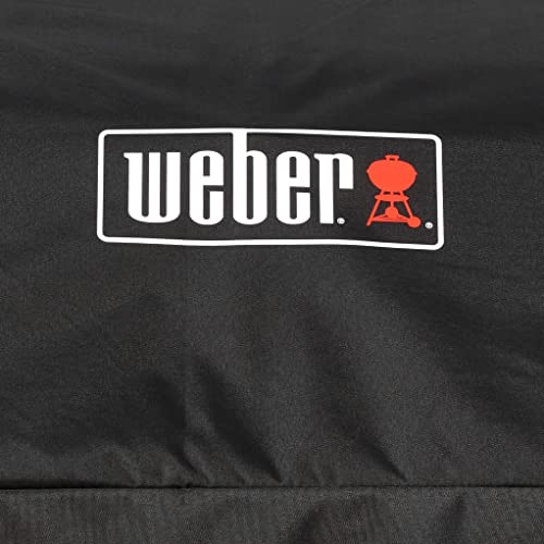 Weber 7755 Genesis 400 Series Prem 8PK Grill Cover, Black - Grill Parts America