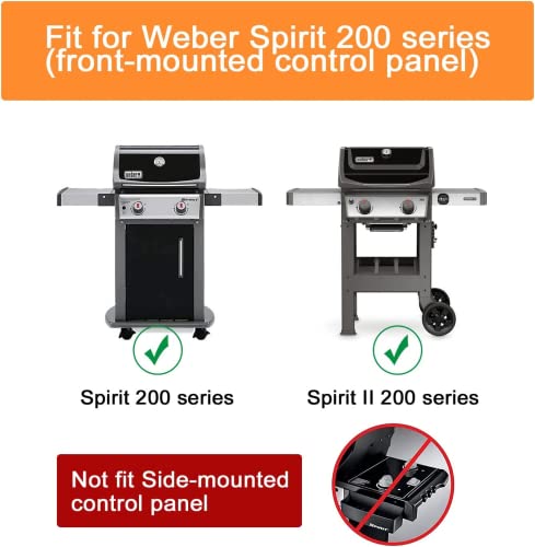 Hisencn 69866 Warming Rack for Weber Spirit I & II 200 Series with Up Front Control, for Weber Spirit E210 S210 E220 S220 Weber GS4 Spirit II Grill, 21.5 inch Grill Rack for Weber Spirit 2 Grill,67026 - Grill Parts America