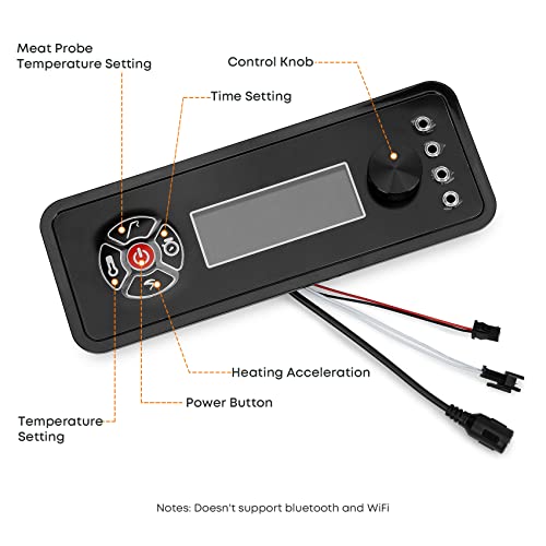 Stanbroil Digital Control Panel Replacement for Masterbuilt Gravity Series 560 & 1050 Charcoal Grill/ Smoker, Perfect Replacement for 9904190036 & 9904200004 Controller (NO WiFi) - Grill Parts America