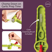 NEW!!! Garligator Garlic Press by OTOTO - Garlic Mincer Tool - Funny Gifts - Alligator Garlic Press - Garlic Crusher Press with Ergonomic Handle - Ototo Design Cute Kitchen Gadgets Kitchen Accessories - Grill Parts America