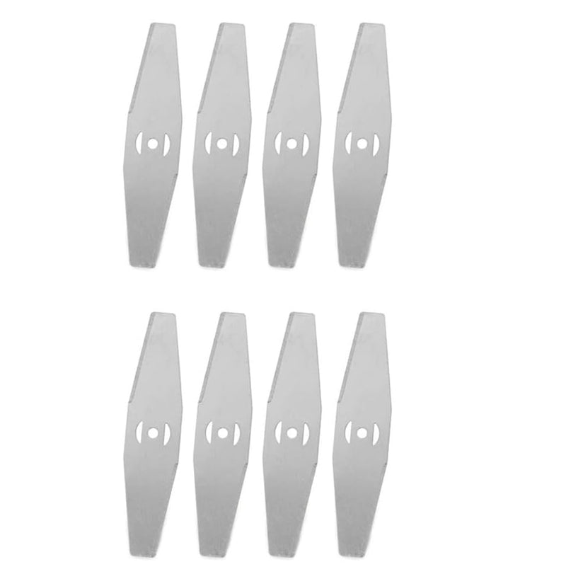 LAPEDASHOP 8pcs Metal Grass Trimmer Replacement Blades Saw Blades Lawn Mower Fittings Cordless with Battery and Charger Accessories,Universal Craftsman String Trimmer attachments - Grill Parts America