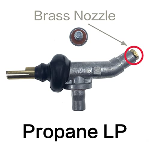 ORIGPARTS Gas Grill Replacement Parts Manifold Main Burner Control Valve for Weber Genesis 300 Series(2011-2016) & Genesis II E-210 / E-310 / E-410 (Propane(LP)) - Grill Parts America