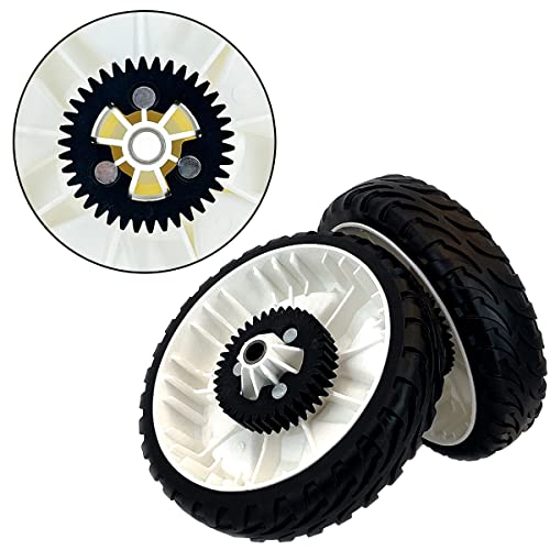 Cluparis 115-4695 Drive Wheel Replacement Tor o 8" Wheel Gear Assembly for 22"/55 cm RWD Recycler Push Lawn Mower 2 Pack - Grill Parts America