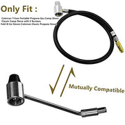 MCAMPAS 5430 Gas Regulator Extension Version，3FT Propane Regulator Hose Adapter Connect 1LB Bottle for Coleman Classic PowerPack, Tabletop and More Propane Stove (NOT for Roadtrip Grill) - Grill Parts America