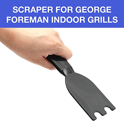Grill Scraper for George Foreman Indoor Grills & Most Other Indoor Grills with Grooves, Heat-Resistant Grill Spatula - Grill Parts America
