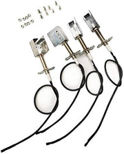 BBQ Future Ceramic Electrode, Gas-Catcher Ignition Chamber Kit for Bakers & Chefs Gas Grill Models, Replacement Parts for Chef BIG-8116; GR2039201-BC-00, 4-Pcs - Grill Parts America