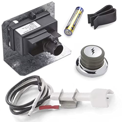 Weber 67847 Battery Electronic Igniter Kit with Ceramic Collector Box for Genesis (2008-2010) - Grill Parts America