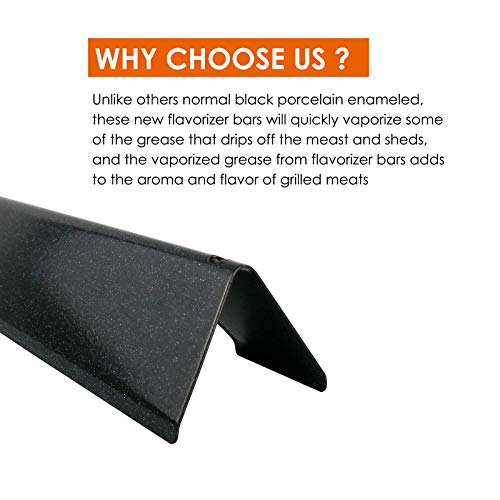 Uniflasy 17 inch Grill Parts for Weber Genesis II E-310, II S-310, II E-330, II E-335, II S-335, II LX S/E-340 Series Flavorizer Bars for Weber Genesis II/LX 300 Series Replacement Parts, 66032/66795 - Grill Parts America