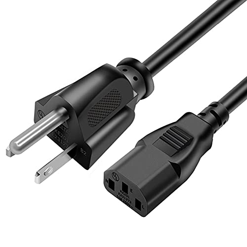 DONSIQIZZ Pellet Smoker Grill Power Cord Kit Replacement Part Compatible with Traeger Ironwood 650 & 885, Pro Series 575 & 780, Timberline 1300 & 850, 6 Feet，Black - Grill Parts America