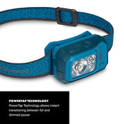 Black Diamond Equipment Storm 500-R Headlamp, Azul - Grill Parts America