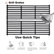 Baron 440 9221-64 Grill Grates Replacement Parts for Broil King Huntington Grill Parts Broilking 9221-54 6120-64 Baron 320 Broil Mate 7120-64 Huntington Rebel 6020-64 Gas Grill Cooking Grid Grates - Grill Parts America