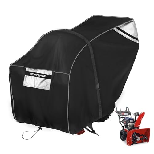 Heavy Duty Snow Blower Cover Waterproof, UV Resistant, Fits Most