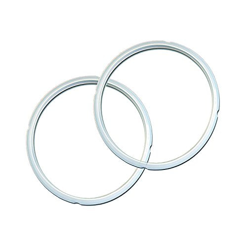 Instant Pot 2-Pack Sealing Ring 5 & 6-Qt, Inner Pot Seal Ring, Electric Pressure Cooker Accessories, Non-Toxic, BPA-Free, Replacement Parts, Clear - Grill Parts America