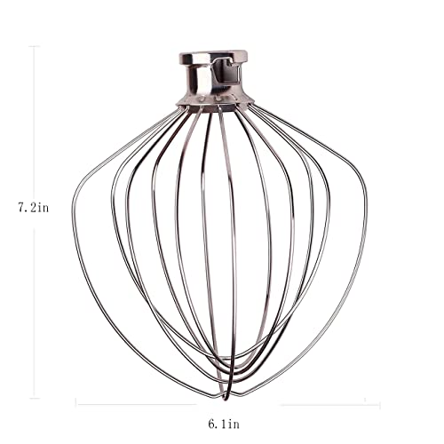 TIZZE Wire Whip for KitchenAid Stand Mixer - Thumbnail 3