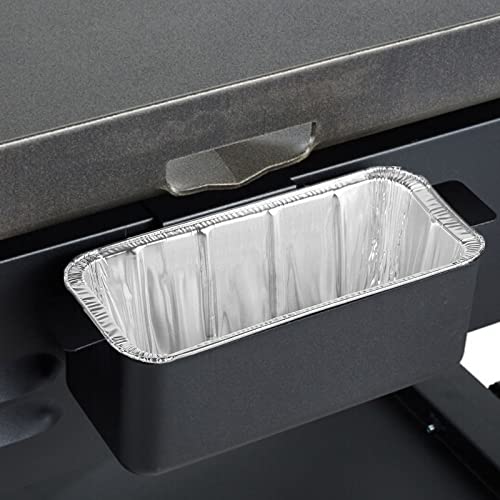 ZWYSLFCY 50-Pack Blackstone Grease Cup Liners, Aluminum Foil Drip Pan Liners Disposable for 17" 22" 28" 36" Blackstone Griddle Accessories Drip Tray Holder Grill Rear Grease Catcher Cup Liners - Grill Parts America