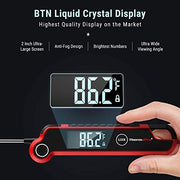 ThermoPro TP620 Instant Read Meat Thermometer Digital, Cooking Thermometer with Large Auto-Rotating LCD Display, Waterproof Food Thermometer Digital for Kitchen, BBQ, or Grill - Grill Parts America