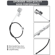 G432-8S01-W1 Igniter Kit Grill Replacement Parts for Charbroil Ignitor with Hose Clamp 463347519 463673519 463377319 463625217 463243518 463342119 CHRG432-8S01-W1 Char-Broil Ignition Electrode - Grill Parts America