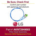 LG AKN72949003 Genuine OEM Filter Head Assembly for LG Refrigerators - Grill Parts America