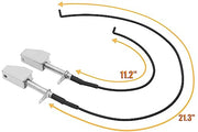 Grill Ceramic Ignition Electrode & Wire Replacement for Kitchen Aid 720-0891B 720-0891C 720-0891D 720-0891DA 720-0891G Grill Parts,Grill Igniters for Kitchenaid 730-0891B 730-0891C 730-0891D 730-0891G - Grill Parts America