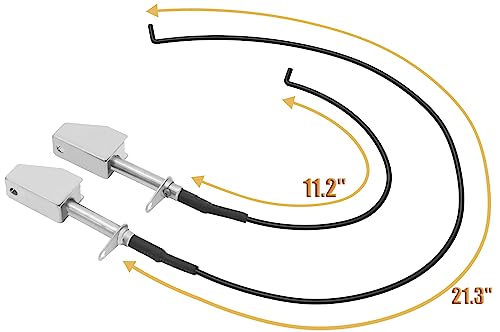 Grill Ceramic Ignition Electrode & Wire Replacement for Kitchen Aid 720-0891B 720-0891C 720-0891D 720-0891DA 720-0891G Grill Parts,Grill Igniters for Kitchenaid 730-0891B 730-0891C 730-0891D 730-0891G - Grill Parts America