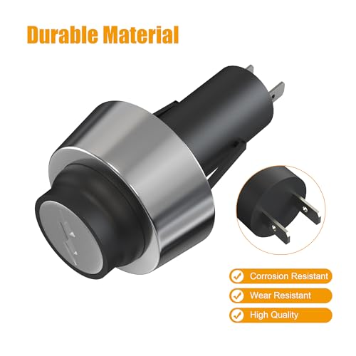 BBQ-PLUS 66220 Grill Ignitor Button Switch for Weber GS4 Genesis II and Spirit 2(2017 and Newer),Grill Ignition Replacement Parts for Weber Spirit II E/S-210, E/S-310 45010001 Grill Parts - Grill Parts America