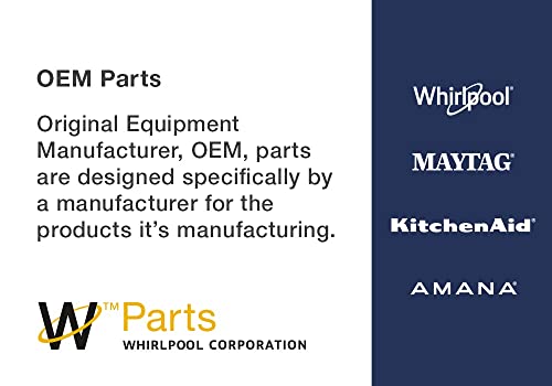 Whirlpool WPW10671238 Genuine OEM SxS Refrigerator Center Crisper Rail Replacement Part - Replaces 8208354, W10671238N, 12530701N, and more - Grill Parts America