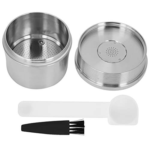 Refillable Coffee Capsule Filter, Stainless Steel Reusable Coffee Capsule Coffee Maker Parts Fit for illy Coffee Machine - Kitchen Parts America