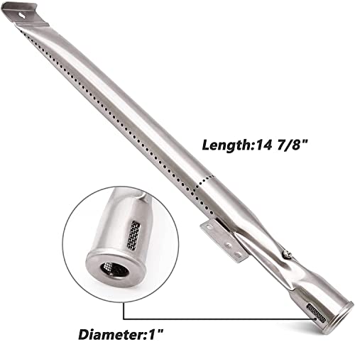 Grill Replacement Parts for Nexgrill 6 Burner 720-0898, 720-0898A, Nexgrill 720-0888, 720-0888N, 720-0830H, 720-0783E Gas Grill Models. Grill Burner Tubes, Heat Shield Tent Plates Replacement Kit - Grill Parts America