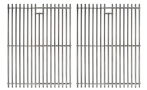 Grill Grates for Nexgrill 4 Burner 720-0830H 720-0830D 720-0670A 720-0783C 720-0783E 720-0958A, 17" Stainless Replacement Parts for 5 Burner 720-0888N Charbroil 463241113 463446015, Kenmore Gas Grill - Grill Parts America