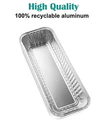EasiBBQ Aluminum Foil Grill Drip Pans for Camp Chef Portable Grill, Disposable Aluminum Grease Pan Liners, 20 Pack - Grill Parts America
