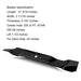 Grasscool 42 Inch Mower Blades for Replace Cub Cadet LT1042 LT1040 LT4200 Toro LX426 Troy-Bilt Bronco 42'' Lawn Mower Replace 942-0616A 742-0616 942-0616 (6 Point Star) - Grill Parts America